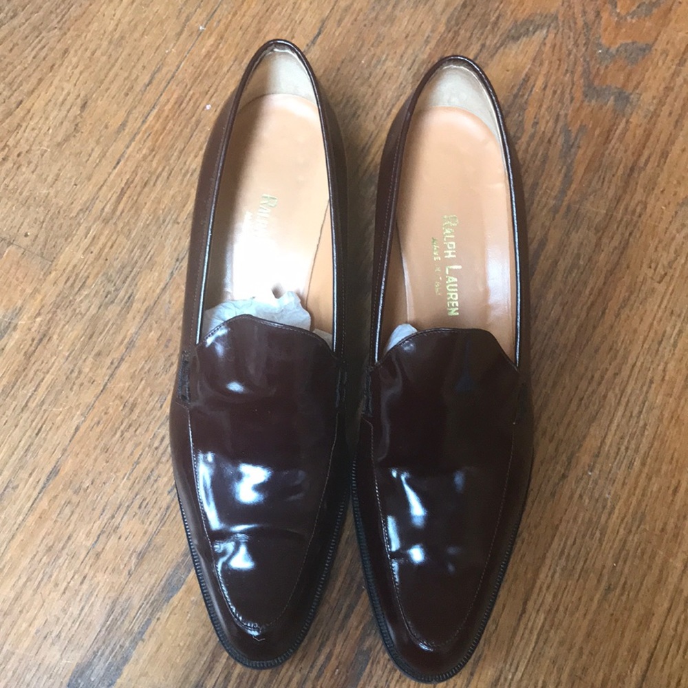 Ralph Lauren Maroon Heel